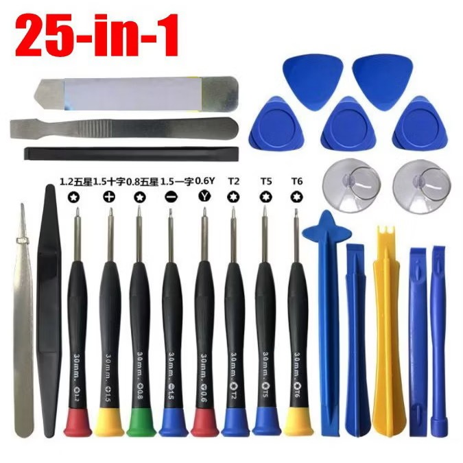Bộ Mở Tháo Lắp Bộ Dụng Cụ Sửa Chữa Cho Điện Thoại 25 in1 12 in1 Thông Minh Notebook Laptop Máy Tính Bảng Đồng Hồ