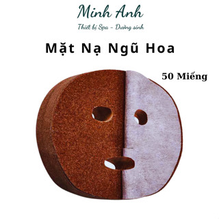  50 Miếng  Mặt Nạ Ngũ Hoa Hạt Đinh Lich | Nạ Mầm Rong Biển Đắp Trắng Da Dùng Cá Nhân Spa - TMV. 
