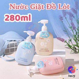 Nước giặt đồ lót chuyên dụng TWG 280ML giúp khử mùi, kháng khuẩn, an toàn cho da nhạy cảm