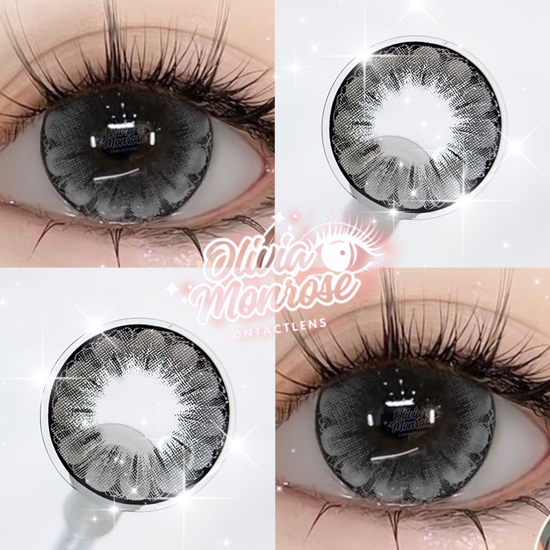 Mẫu lens Hoa Xám ( Lana, Selena, Sonata - Gray)