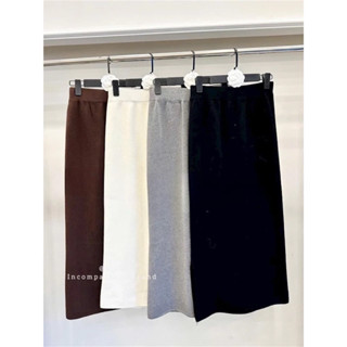  Chân váy len dài sẻ hàng QC 