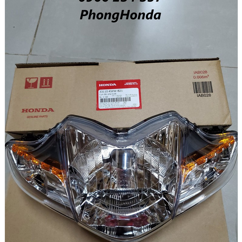 pha đèn, chóa đèn trước wave s110, RSX 110 2008 - 2012