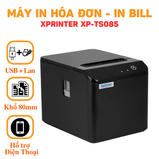 Máy in hóa đơn TS085 Model 2024 dòng máy in bill tính tiền chất lượng in siêu nhanh hiện nay