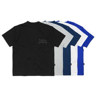 ÁO THUN BASIC  NAM NỮ UNISEX IN NỔI NGỰC FUNKY GALLERY TEE