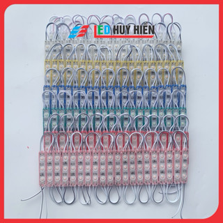 Led hắt 3 bóng 6011, 6313, 7215  Chống nước ngoài trời (Vỉ 20 thanh 3 Led 12V)
