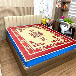 Chiếu Cói Cao Cấp 2mx2m2 bo viền chắc chắn, bền đẹp, chiếu dày