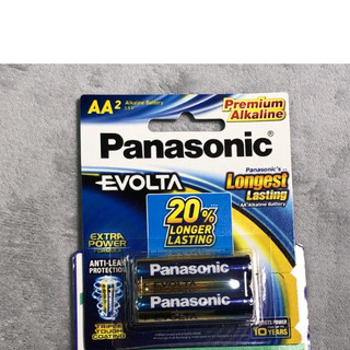 Bộ 2 pin tiểu AA Panasonic Evolta LR6EG