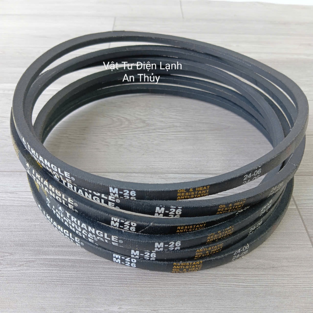 Dây curoa máy giặt cửa trên lồng đứng M26 -Đai curoa máy giặt cửa trên M26