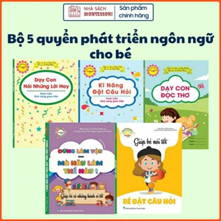 Học Liệu Phát Triển Ngôn Ngữ (5 Quyển) 🍀