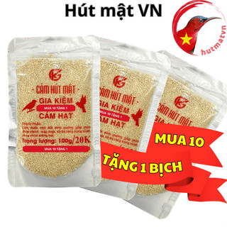 Cám chim hút mật Gia Kiệm (100g cám hạt) <MUA 10 TẶNG 1>
