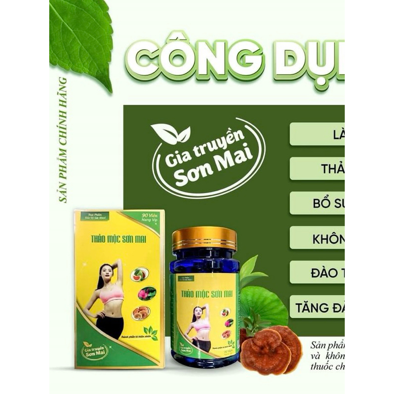 Thảo mộc Sơn Mai vip 90 viên