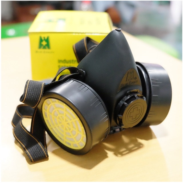 Mặt nạ phòng độc 2 phin lọc Blue Eagle DL