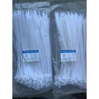 [1kg] Dây Rút Nhựa Thít Nhựa Cứng Lạt Trắng Đục 25cm 30cm