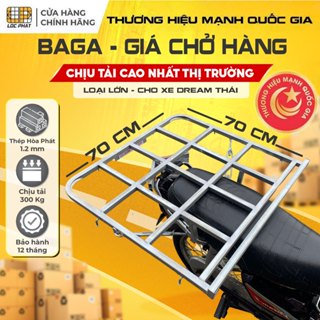 Baga chở hàng xe máy Lộc Phát Dream Thái, loại lớn 70x70cm