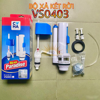 Bộ xả bồn cầu két nước rời 2 nút nhấn VS0403 kèm nút nhấn