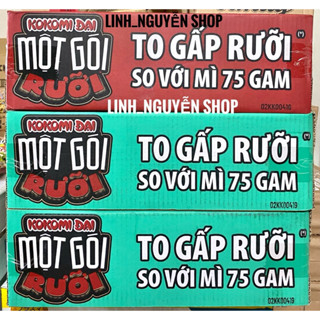 Thùng 30 gói mì kokomi đại một gói rưỡi 113g vị tôm chua cay chanh ớt