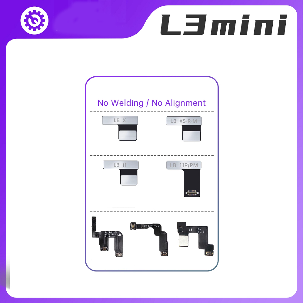 Cáp Face ID Luban mới ko khò hàn - Thanh Fix Face mới