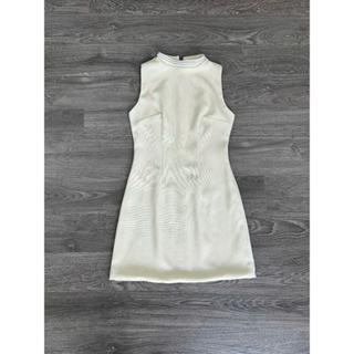 Đầm Mixxo Tweed Viền Đá Cổ Khóa Kéo Sau