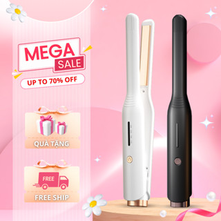 Máy Ép Side Duỗi Uốn Tóc Nam 2 In 1 SAMIO, Máy Tạo Kiểu Tóc Nam Đa Năng Ion Âm Bảo Vệ Tóc