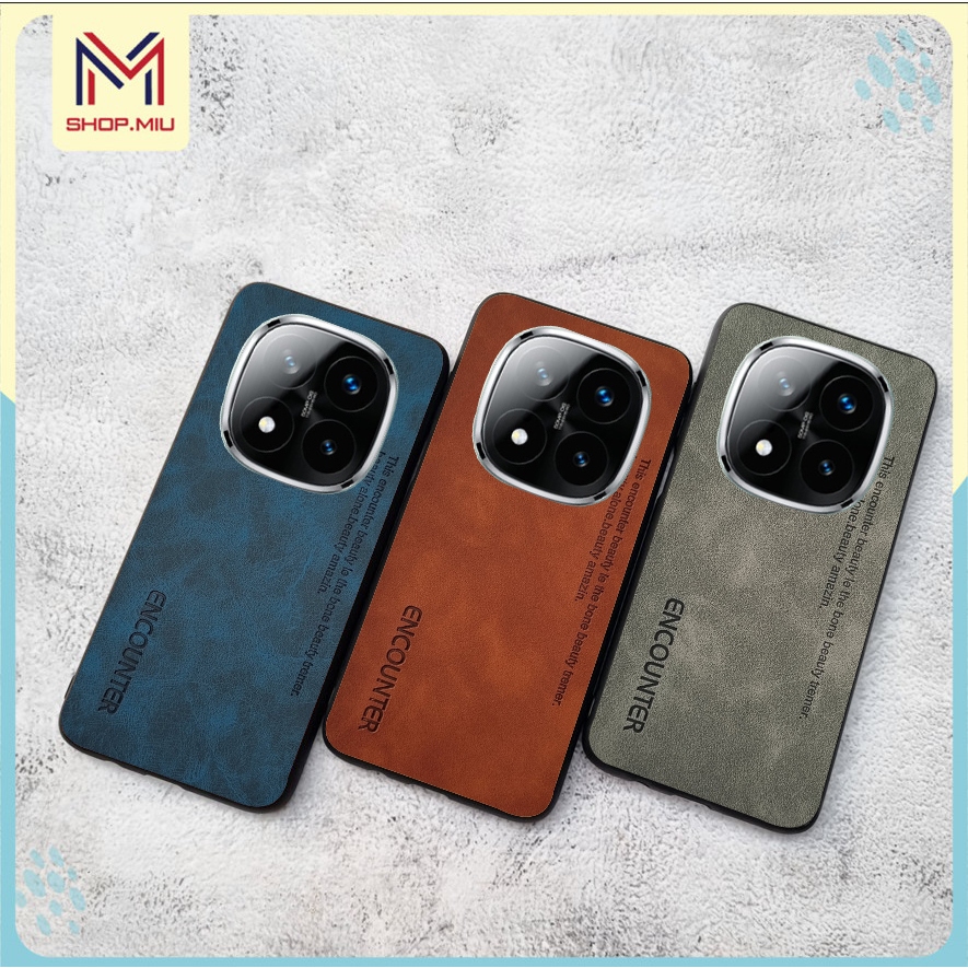 Ốp da lộn mịn Redmi Note 14 pro , Note 14 pro plus , Note 14 ốp lưng redmi chống sốc bảo vệ camera