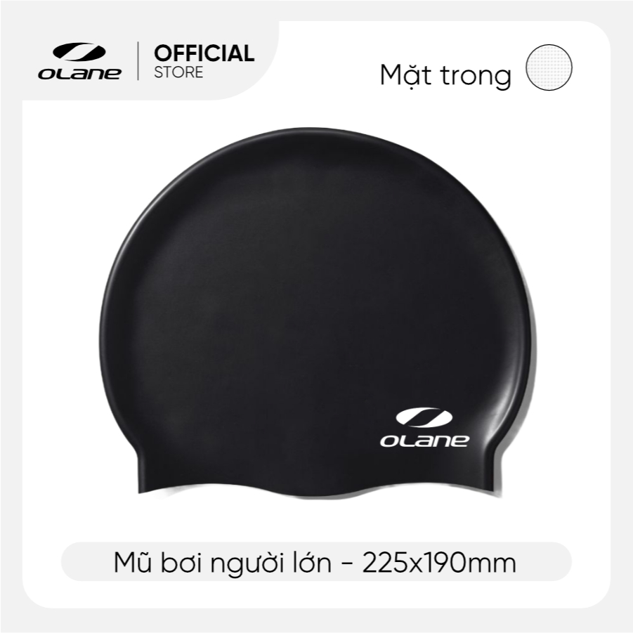 Mũ Bơi Silicon Người Lớn OLANE Bio Cho Nam Nữ Chống Trượt, Bảo Vệ Tóc, Co Giãn