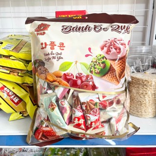 Bánh ốc quế socola tổ yến ăn siêu ngon, đóng túi 1kg