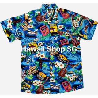 (Bigsize 150kg) Áo sơ mi Hawaii đi biển mùa hè bigsize nam nữ du lịch (link 4) bảng size ở cuối