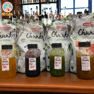 MỨT TRÁI CÂY CHIẾT 250G, MỨT CHUNKY ANDROS TẤT CẢ CÁC VỊ TƯƠI NGON - THỬ MÓN, SỬ DỤNG TIỆN LỢI