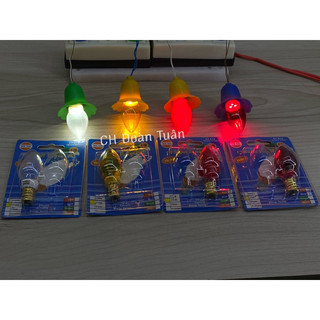 Bóng led ớt Hoà Thái - bóng led ớt cà na gắn đui e12