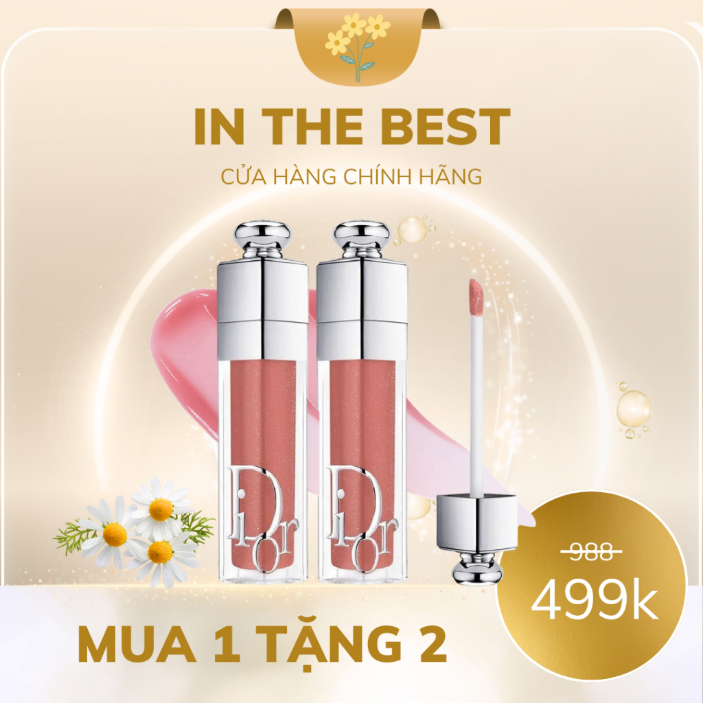  Son bóng dưỡng môi Dior Addict Lip Maximizer chính hãng căng mọng bóng mượt và độ lì tối đa IN THE BEST 