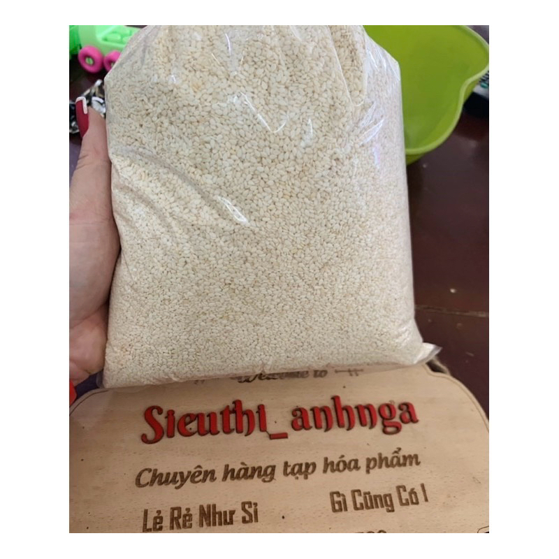 Vừng (Mè) Trắng quê 100G (Chưa Rang/Rang Sẵn)