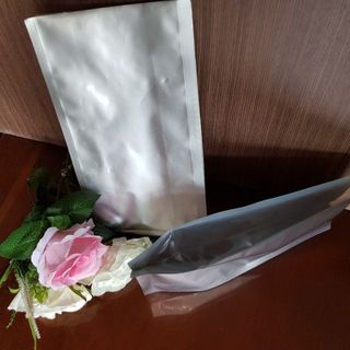 {1kg/size} túi cafe 4 cạnh màu bạc, đựng trà, cafe, bột...
