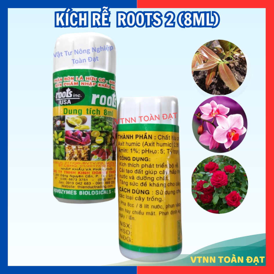 Phân Bón Lá Roots 2 - Kích Thích Ra Rễ roots2