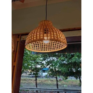 Đèn tre chao rổ decor quán caffe,quán ăn,sân vườn.. 
