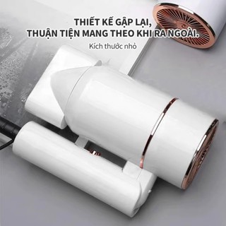 -Máy Sấy Tóc Gấp Gọn 2 Chiều Nóng Lạnh Công Suất Lớn 800W Nhanh Khô, 3 Chế Độ Sấy