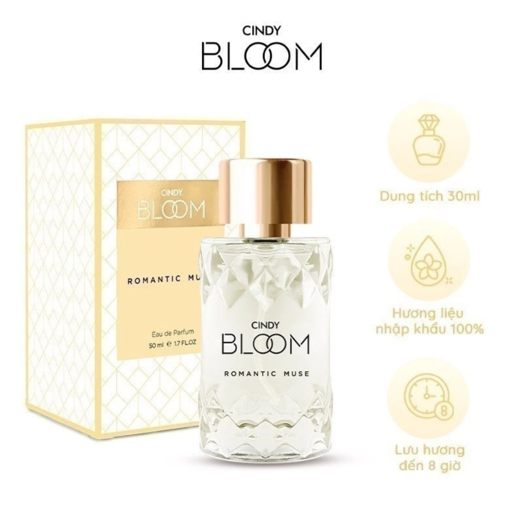 Nước hoa Cindy Bloom Romantic muse 30ml - SP10273