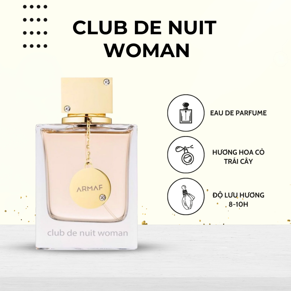 Nước Hoa Nữ ARMAF Club de Nuit Woman EDP 105ml | BigBuy360 - bigbuy360.vn