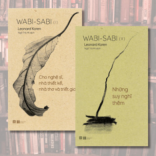 Sách - Combo Wabi-sabi - Leonard Koren