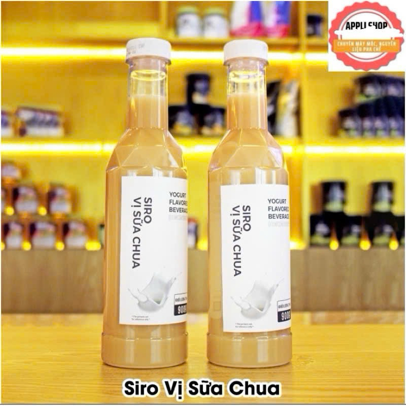 SIRO VỊ SỮA CHUA BODUO CHAI 900g date 12/2025