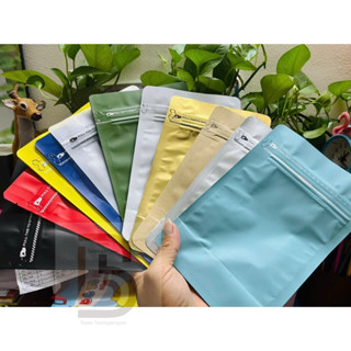 [500gr/size-không val] - túi zip 8 cạnh đựng cafe: [Xanh rêu, đỏ, xanh ngọc, giấy, đen, trắng sữa, xanh ngọc...]