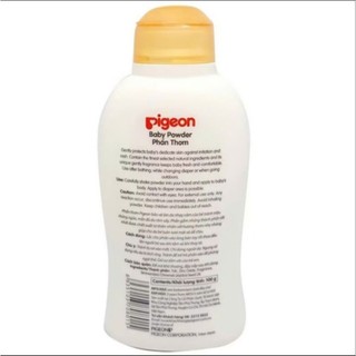 Phấn thơm em bé Pigeon nắp vàng Chính hãng 100gram