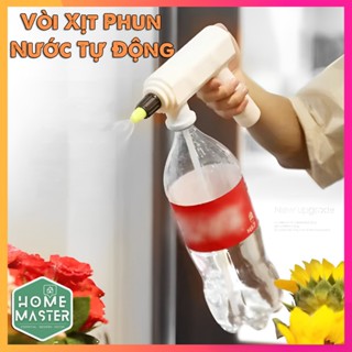 Đầu Vòi Xịt Tự Động Chạy Bằng Điện Gắn Chai Thay Thế Bình Xịt Tưới Cây Cầm Tay Lắp Vừa Chai Nước Ngọt Đường Kính 21mm