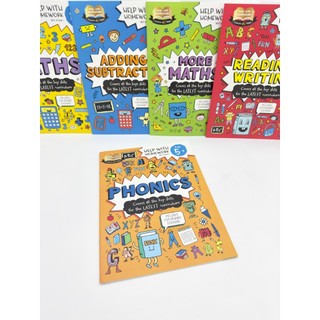 Sách combo tự học Help With Homework cho bé 5+ | BOOKMEDI