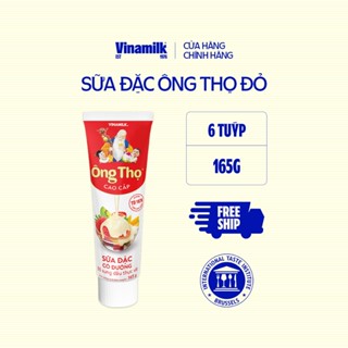 6 Tuýp Sữa Đặc Có Đường Ông Thọ Đỏ 165g