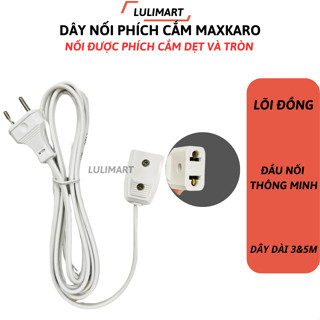Phích Âm Liền Dây 3M Và 5M , Dây Nối Dài Nguồn Điện