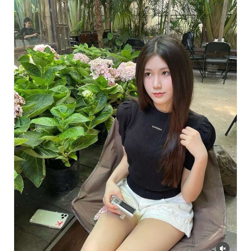 ÁO LEN DẬP HOA FLOWER TOP TI NGOAN (NEWTAG) | BigBuy360 - bigbuy360.vn