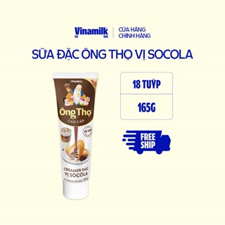 18 Tuýp Sữa Đặc Có Đường Vinamilk Ông Thọ vị Socola - Tuýp 165g