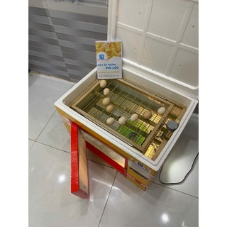 MÁY ẤP TRỨNG THÙNG XỐP, LOẠI 100 TRỨNG ĐẢO TỰ ĐỘNG, TỶ LỆ NỞ TRÊN 95%. MÁY ẤP TRỨNG PHI LỘC