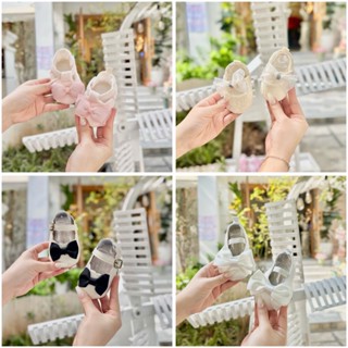 [Đủ Size] Giày Búp Bê Cho Bé Gái Sơ Sinh Tập Đi –Chống Trượt, Êm Chân – Size 11/12/13cm (0-18 Tháng)