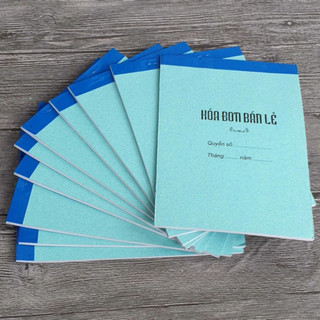 [ 2 CUỐN ] Hoá đơn bán lẻ 1 liên ( cuốn 100 tờ). - Văn phòng phẩm Thu Thảo